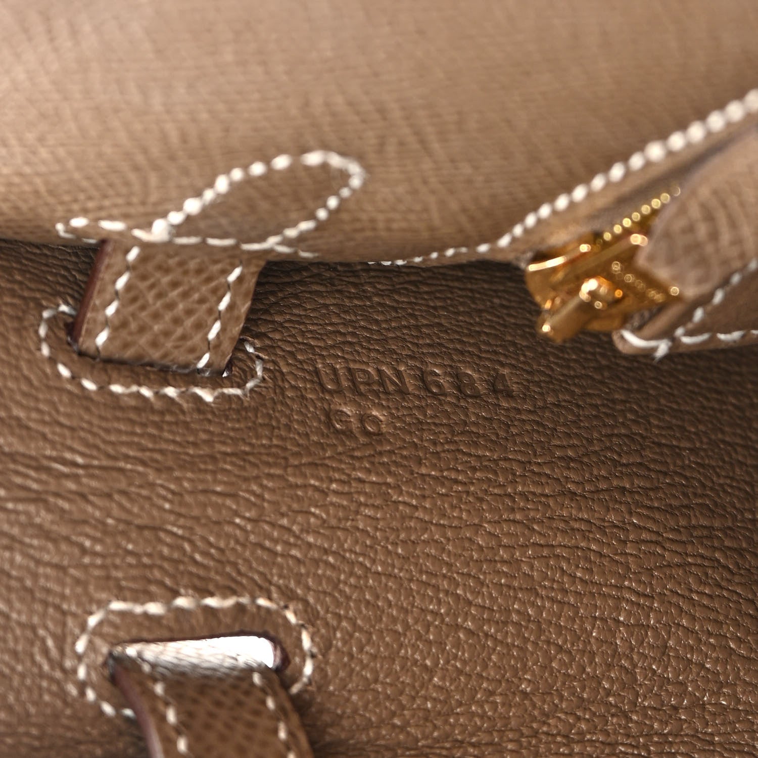 Hermes Epsom Kelly Sellier 25 Etoupe 7 of 11
