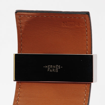 Hermes Matte Alligator Collier De Chien CDC Small Bracelet Rouge H 6 of 6