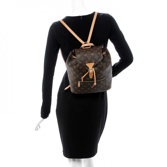 Louis Vuitton Monogram Montsouris NM Backpack 2 of 7