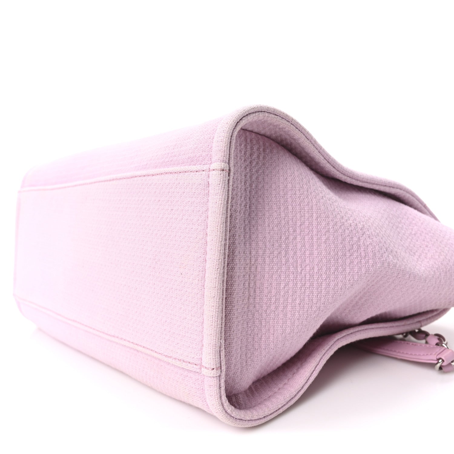 Chanel Mixed Fibers Small Deauville Tote Pink 11 of 11