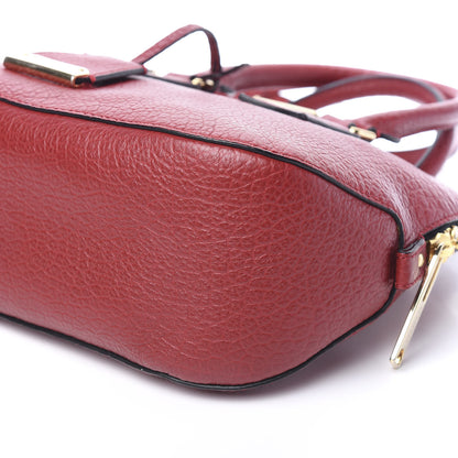 Burberry Heritage Grain Small Orchard Bowling Bag Military Red 9 of 11