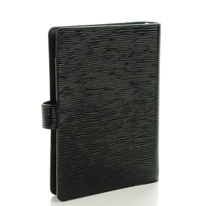 Louis Vuitton Electric Epi Medium Ring Agenda Black 3 of 7