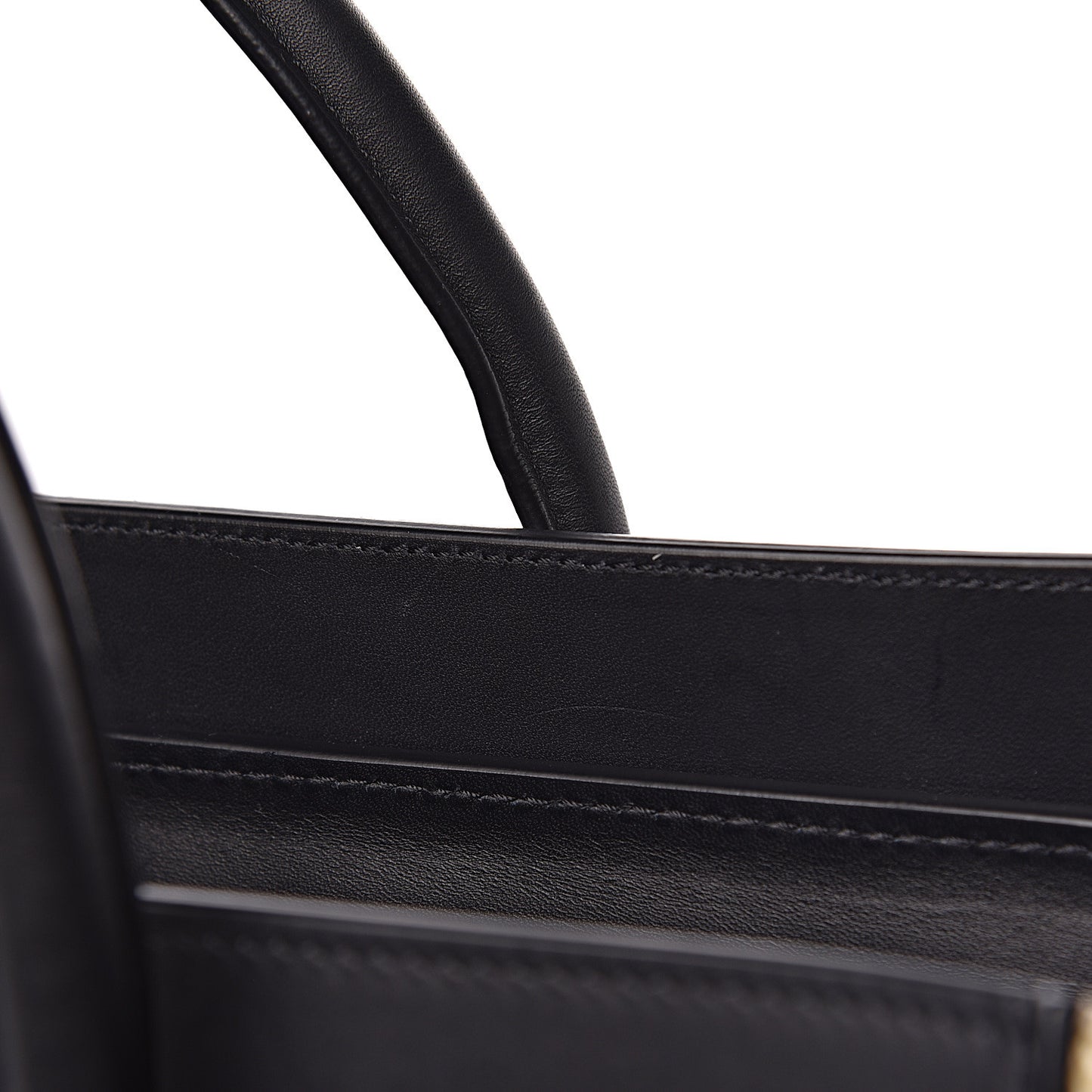 Smooth Calfskin Striped Canvas Micro Luggage Multicolor