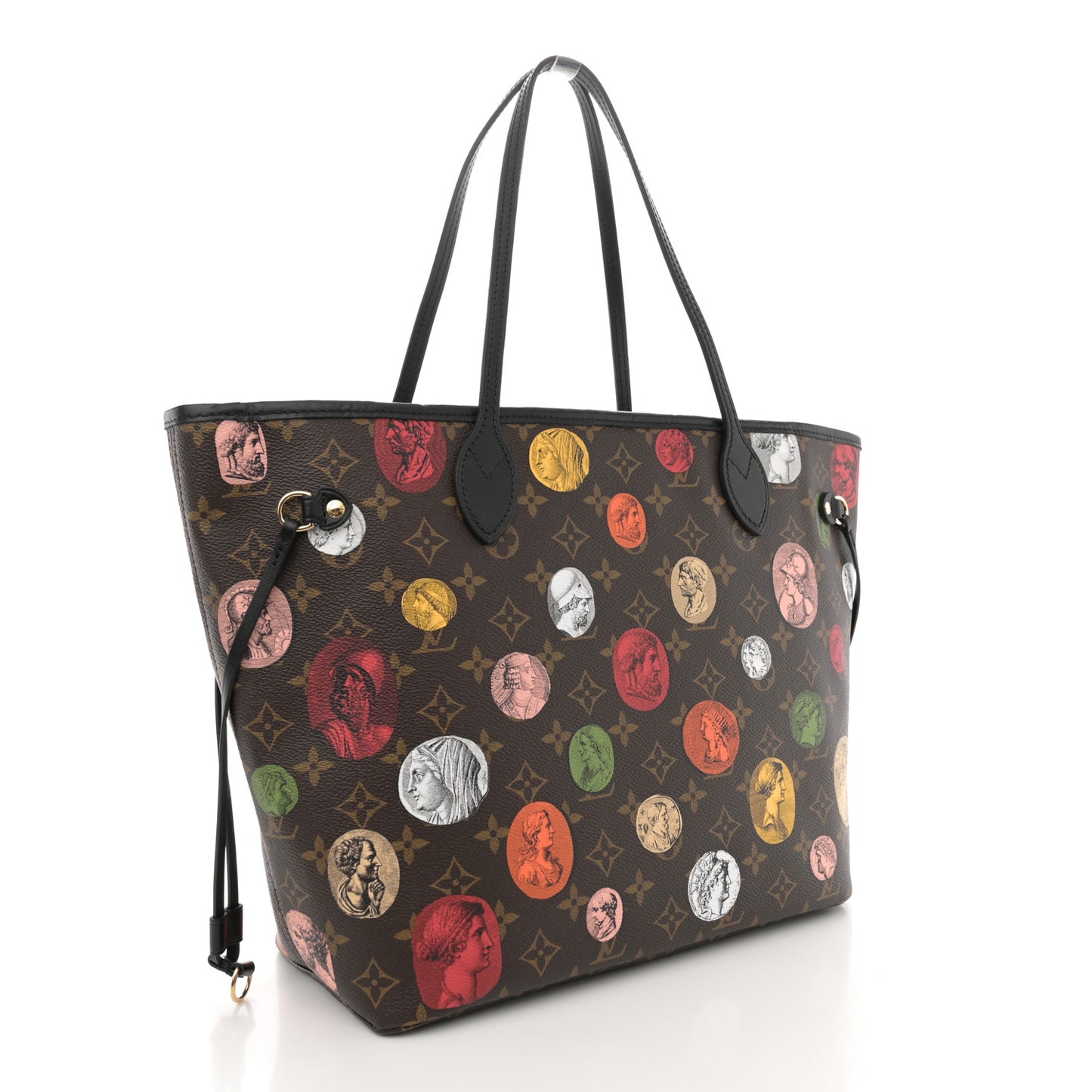 X Fornasetti Monogram Cameo Neverfull MM