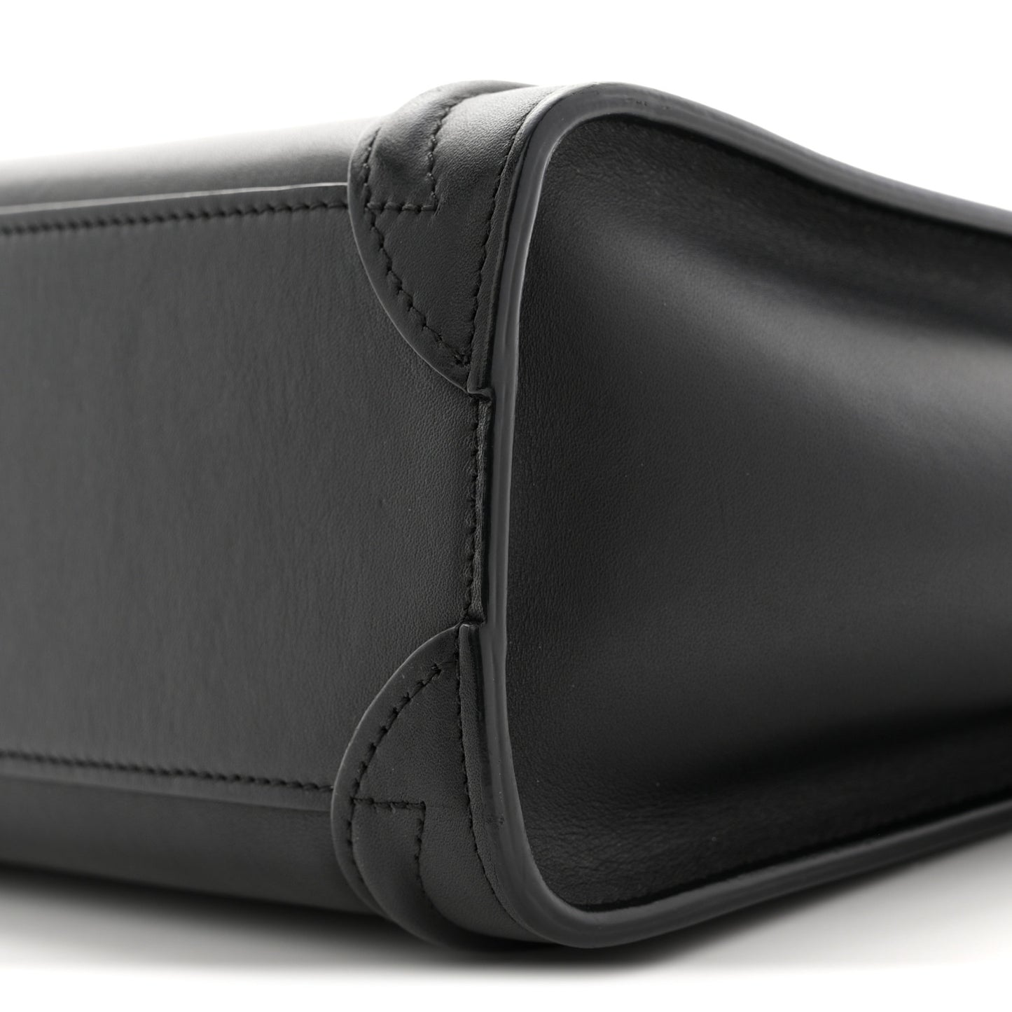 Smooth Calfskin Nano Luggage Black