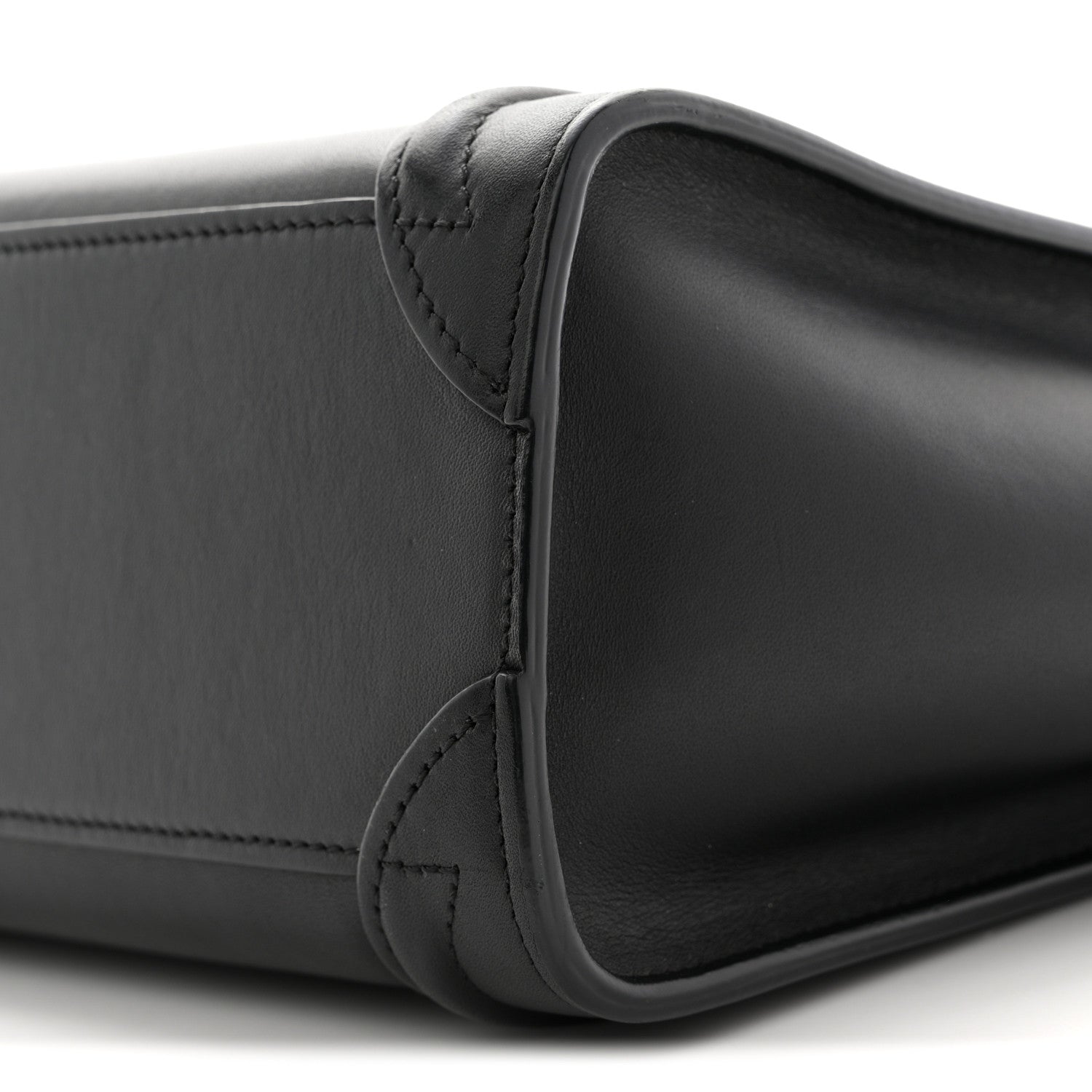 Celine Smooth Calfskin Nano Luggage Black 10 of 11