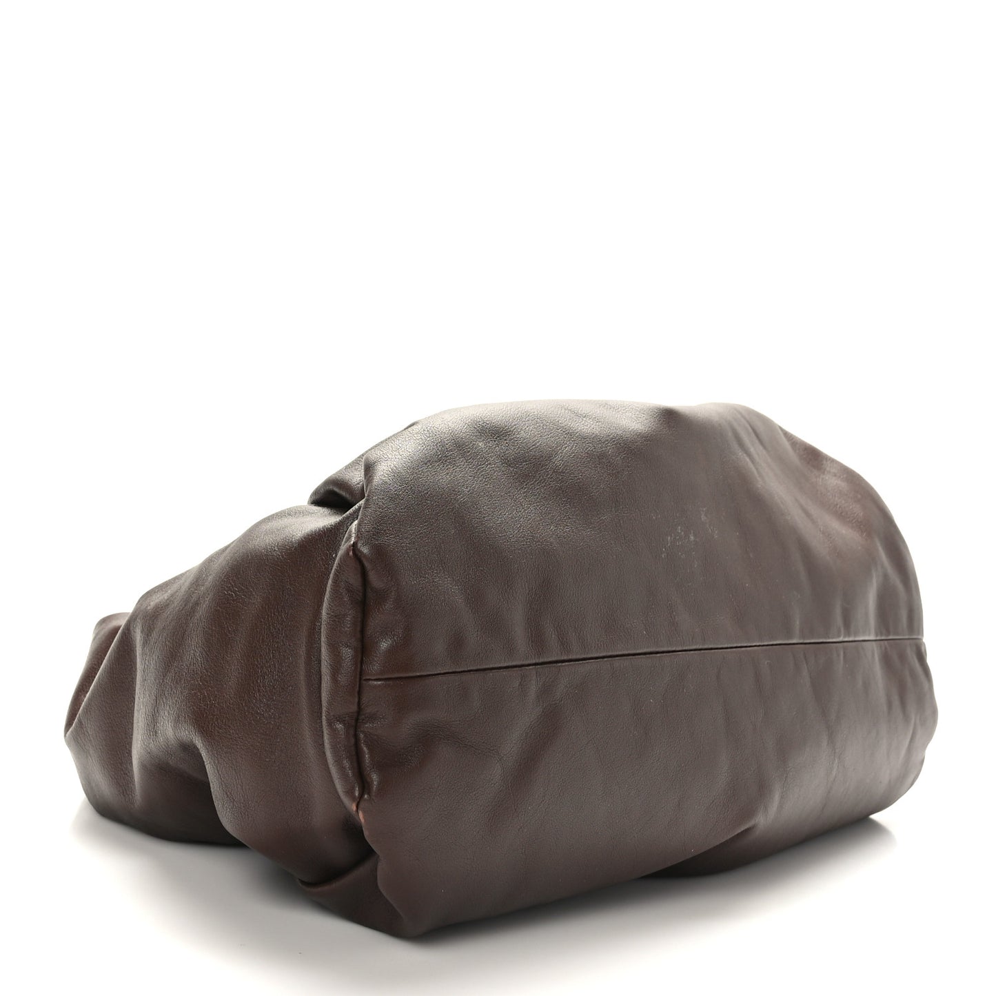 Smooth Butter Calfskin Small The Shoulder Pouch Brownie