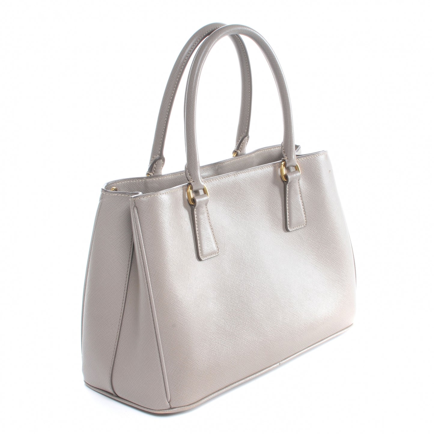 Saffiano Lux Medium Tote Argilla