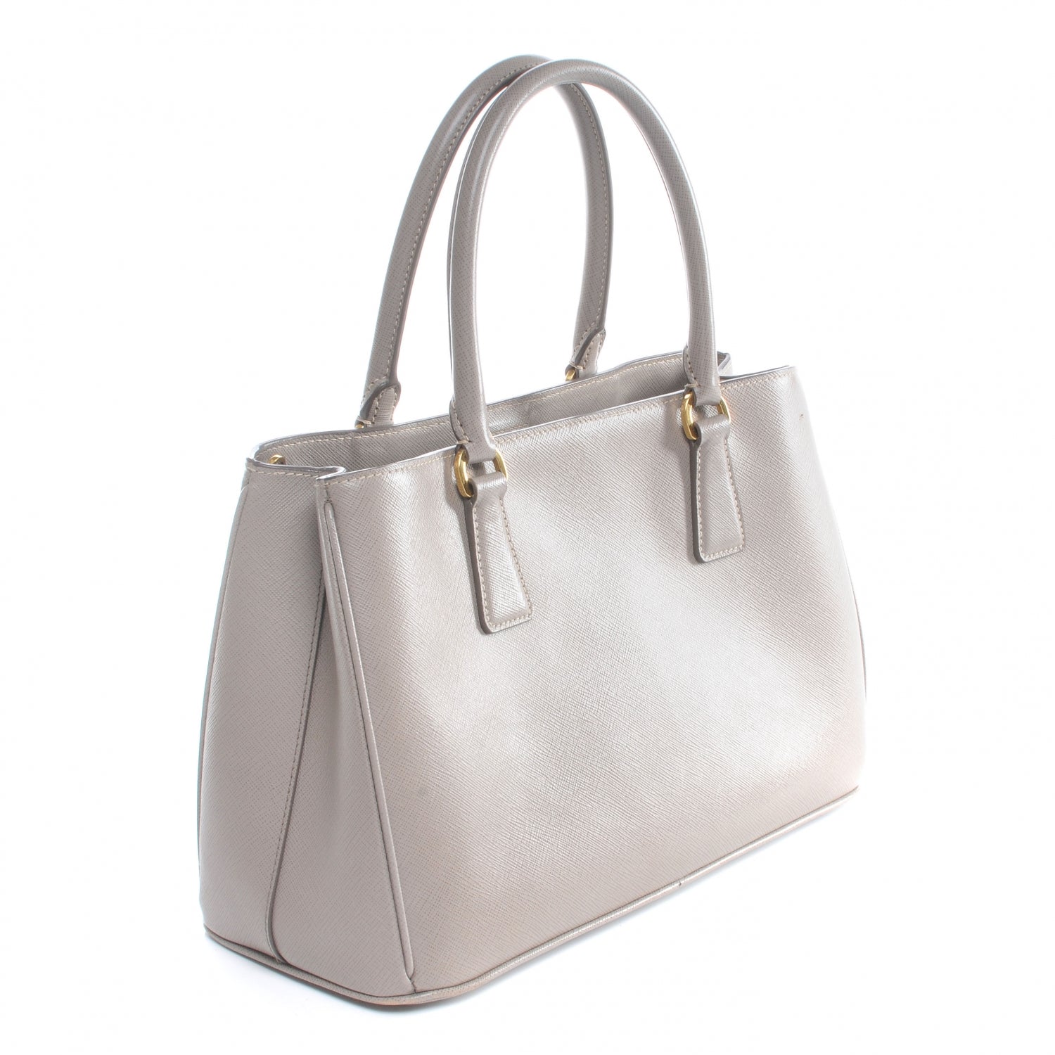 Prada Saffiano Lux Medium Tote Argilla 3 of 8