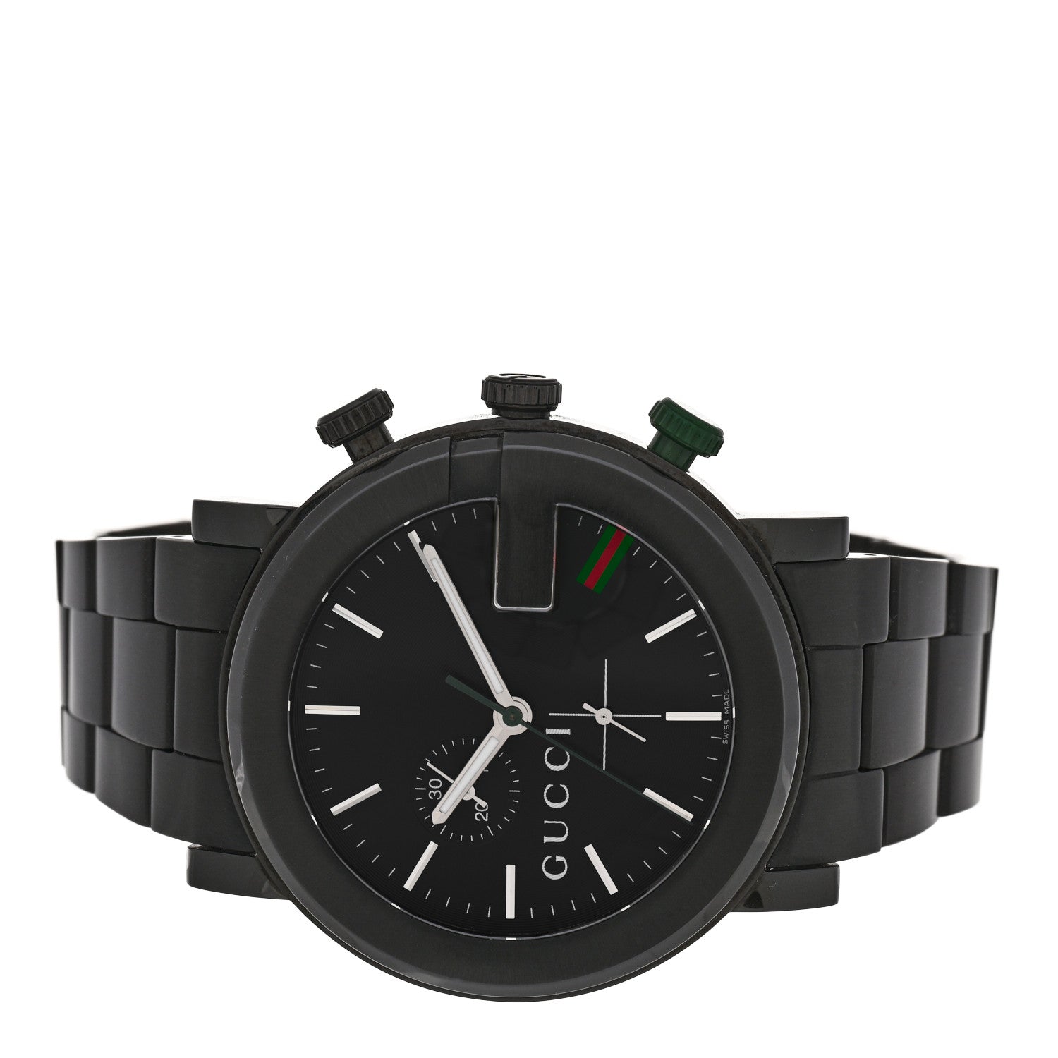 Gucci PVD Stainless Steel 44mm 101M G-Chrono Quartz Watch Black 2 of 4