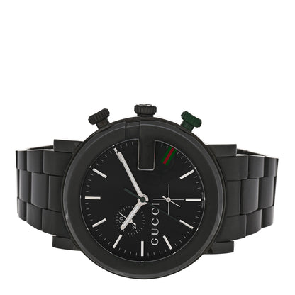 Gucci PVD Stainless Steel 44mm 101M G-Chrono Quartz Watch Black 2 of 4