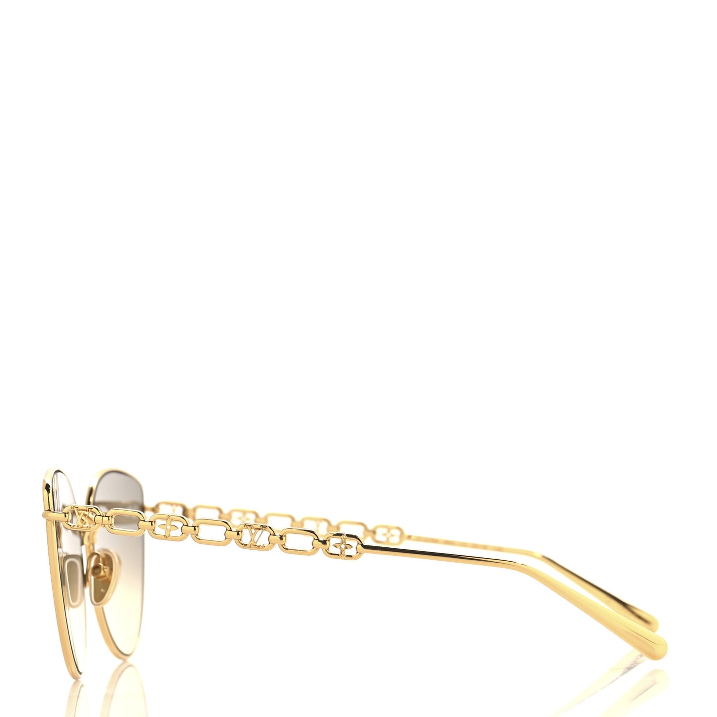 My LV Chain Cat Eye Sunglasses Z1521W Gold