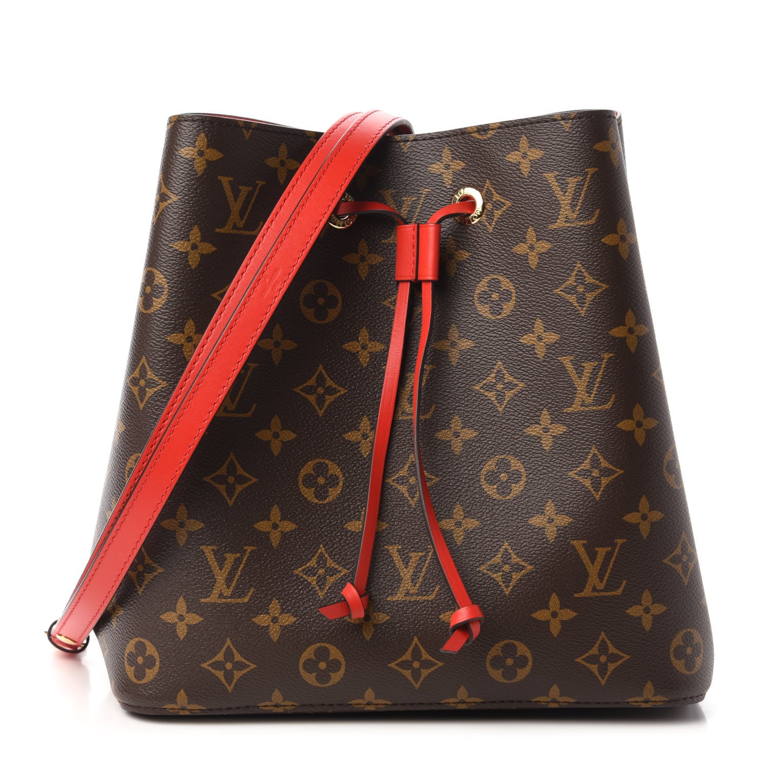 Louis Vuitton Monogram Neonoe MM Coquelicot 1 of 10