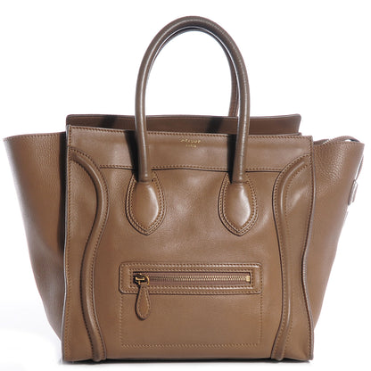 Celine Smooth Calfskin Mini Luggage Camel 1 of 14