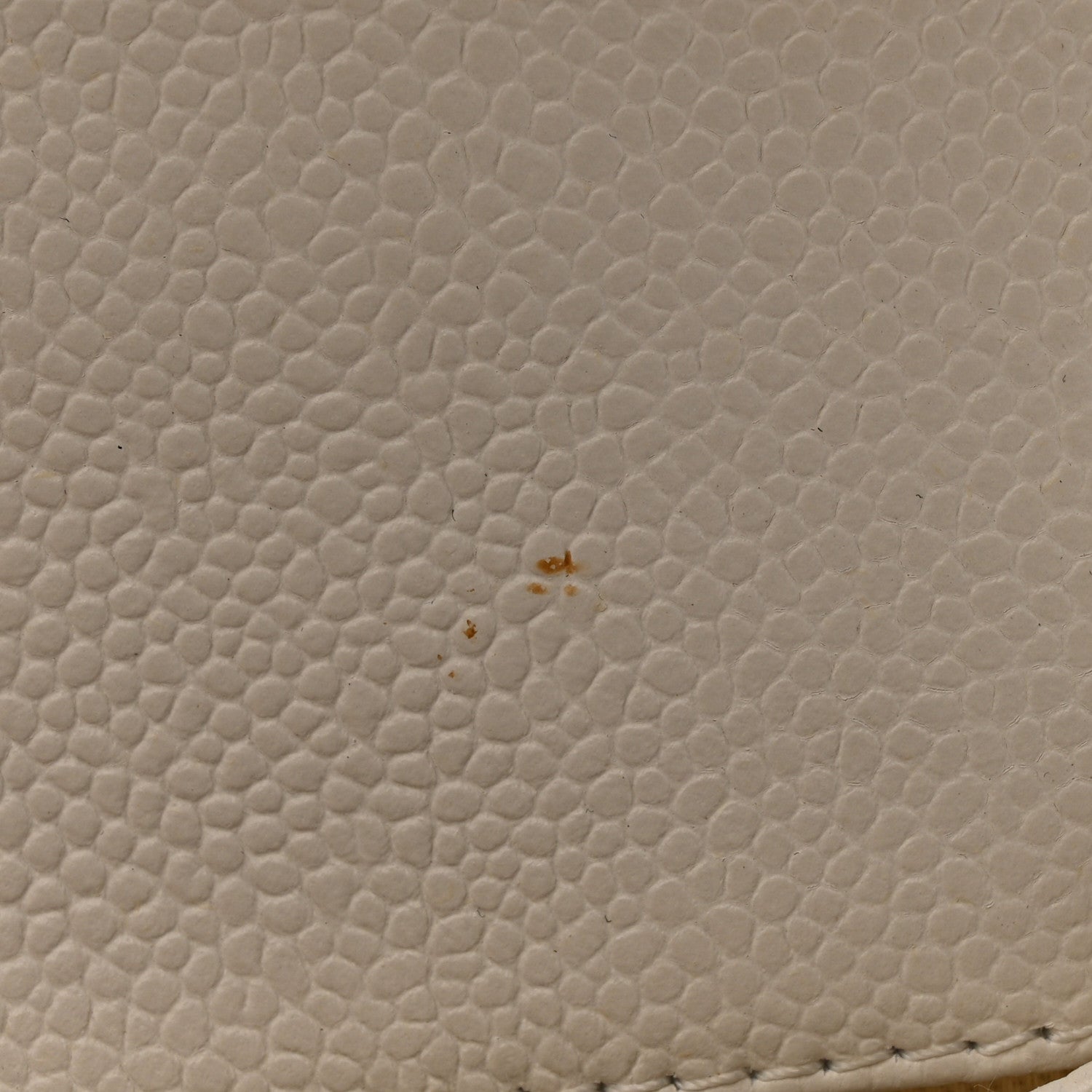 Chanel Grained Calfskin Small Stitched Flap White 16 of 16