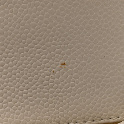 Chanel Grained Calfskin Small Stitched Flap White 16 of 16