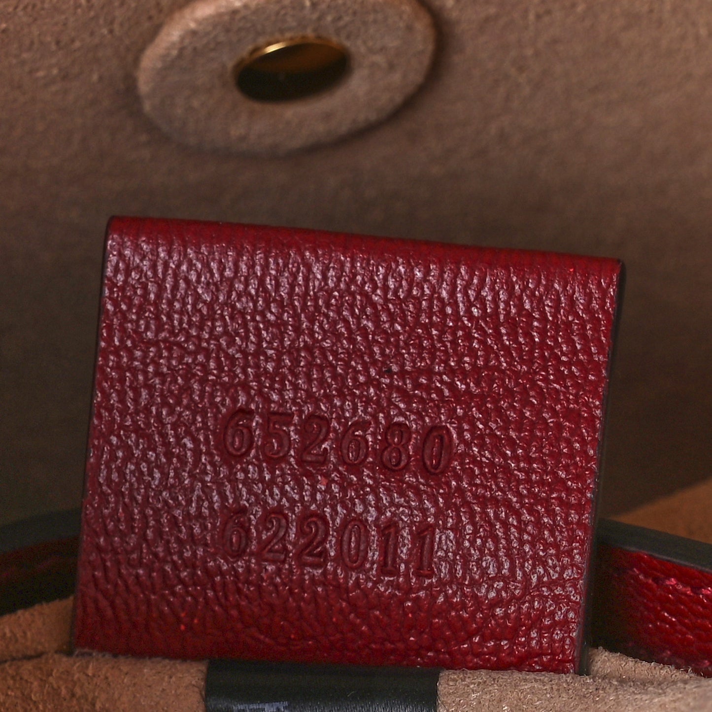 New Sakai Calfskin Lux Small Dahlia Tote New Cherry Red