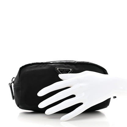 Prada Nylon Vela Cosmetic Pouch Black 2 of 9