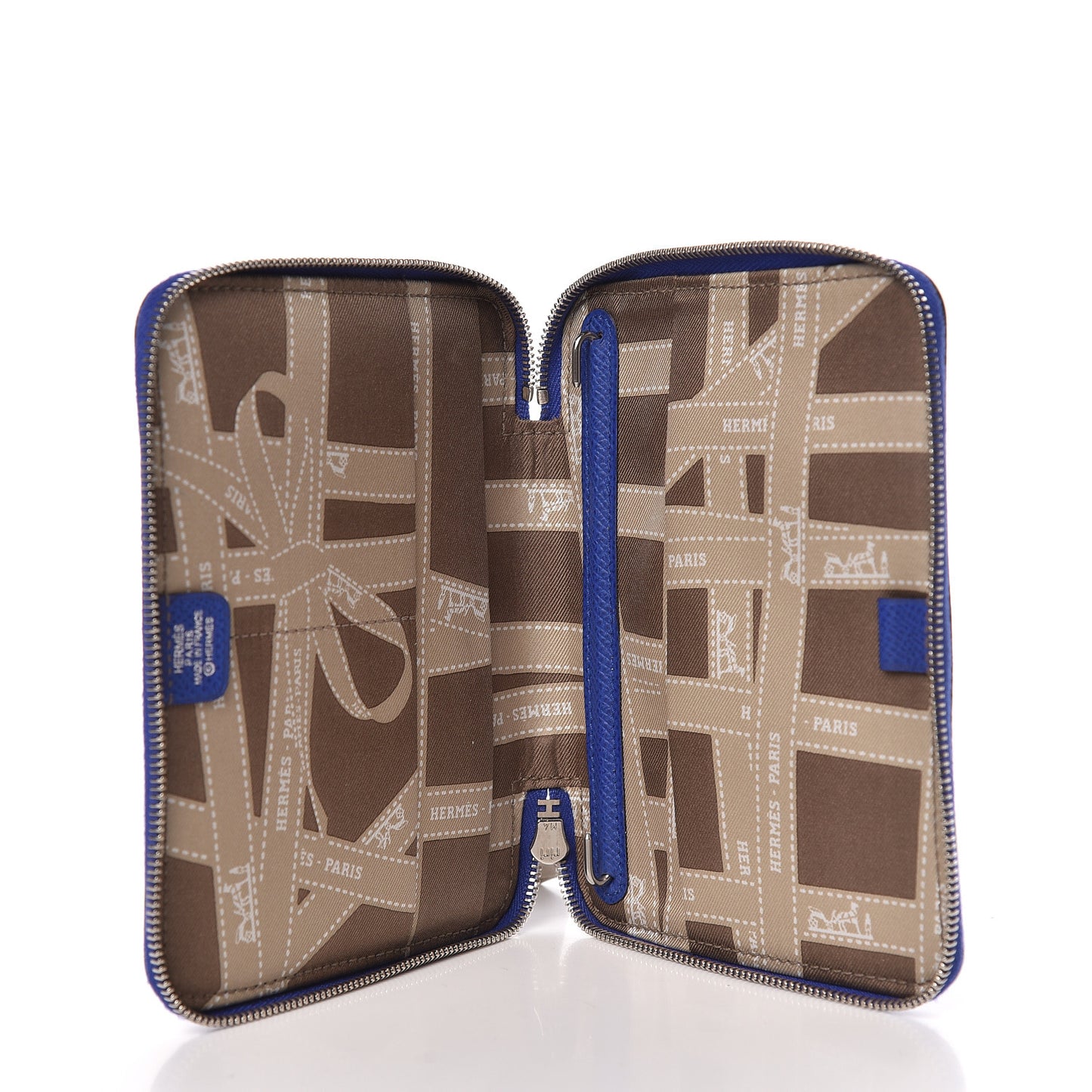 Epsom Silkydaily Globe Trotter Agenda Bleu Electrique