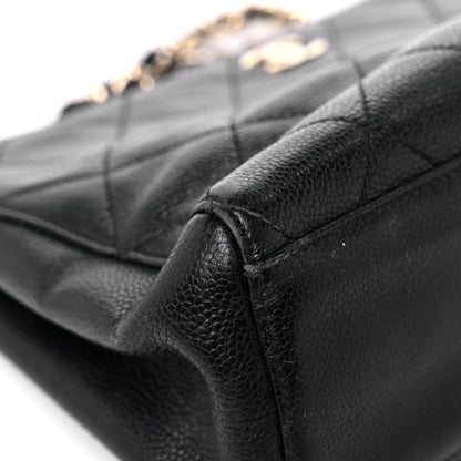 Chanel Caviar Quilted Shoulder Bag Black 9 of 27