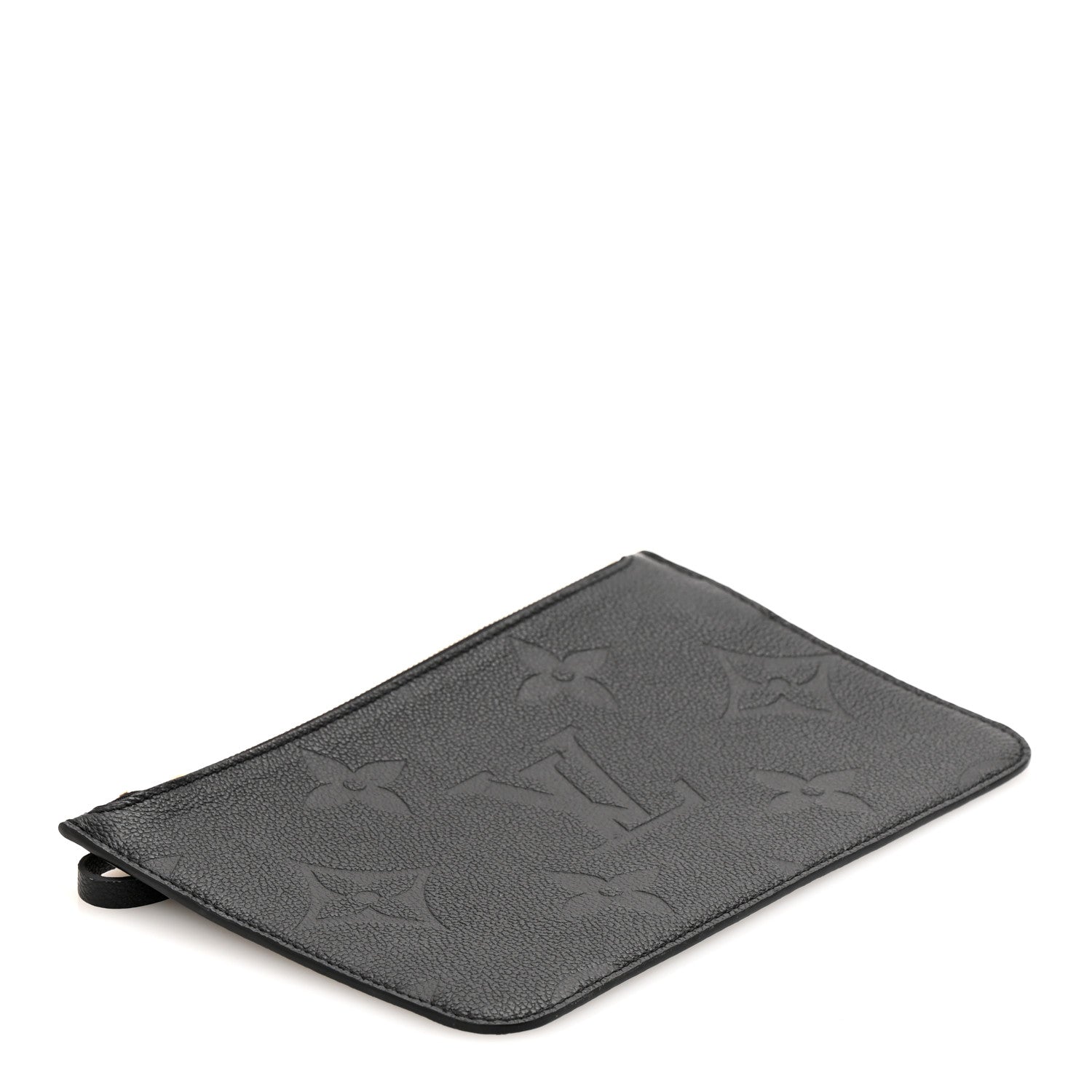 Louis Vuitton Empreinte Monogram Giant Neverfull MM Pochette Black 4 of 8