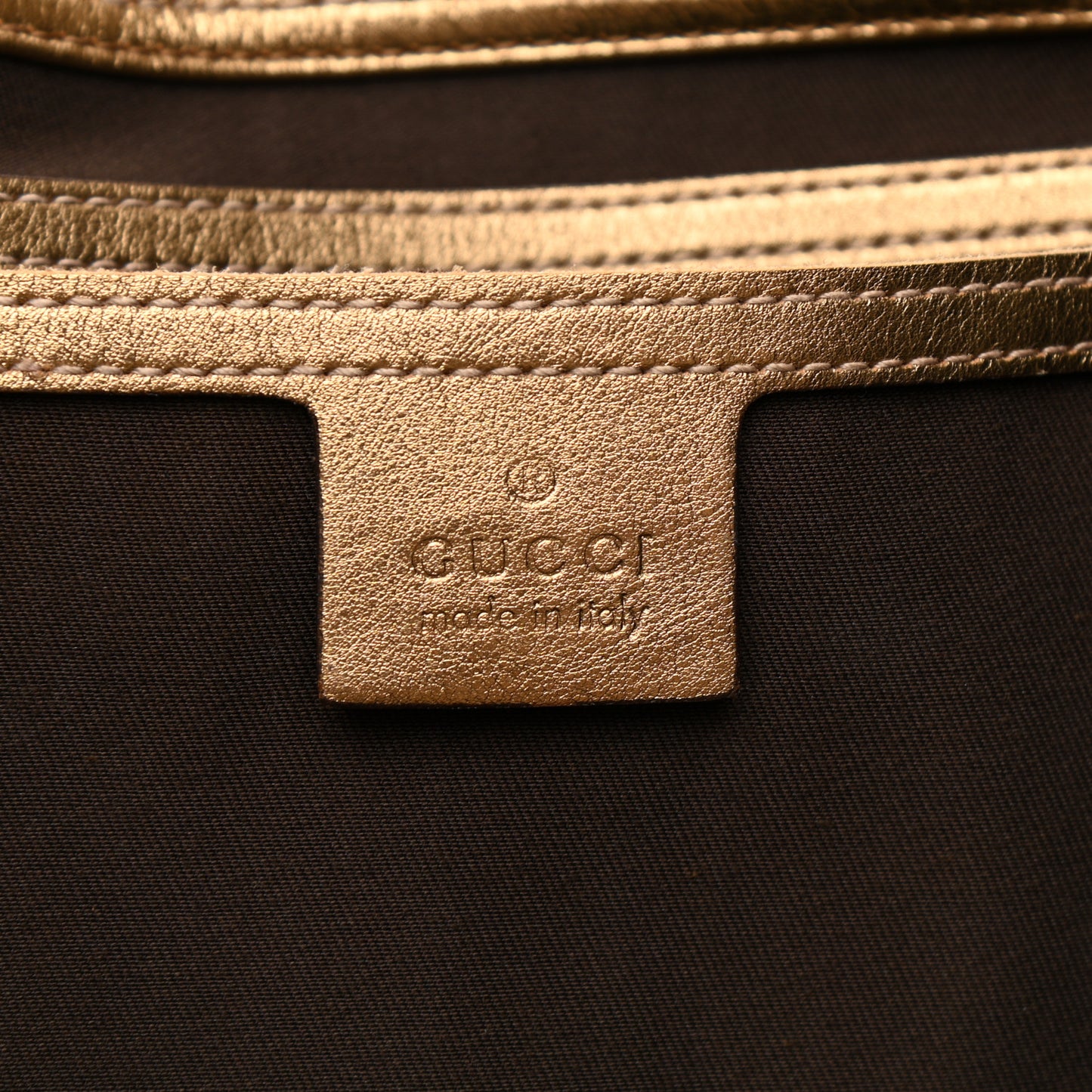 Crystal Monogram Medium Joy Shoulder Bag Bronze