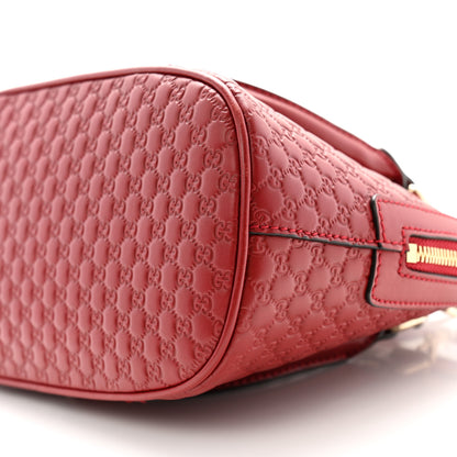 Gucci Soft Microguccissima Mini Dome Bag Rosso 10 of 10