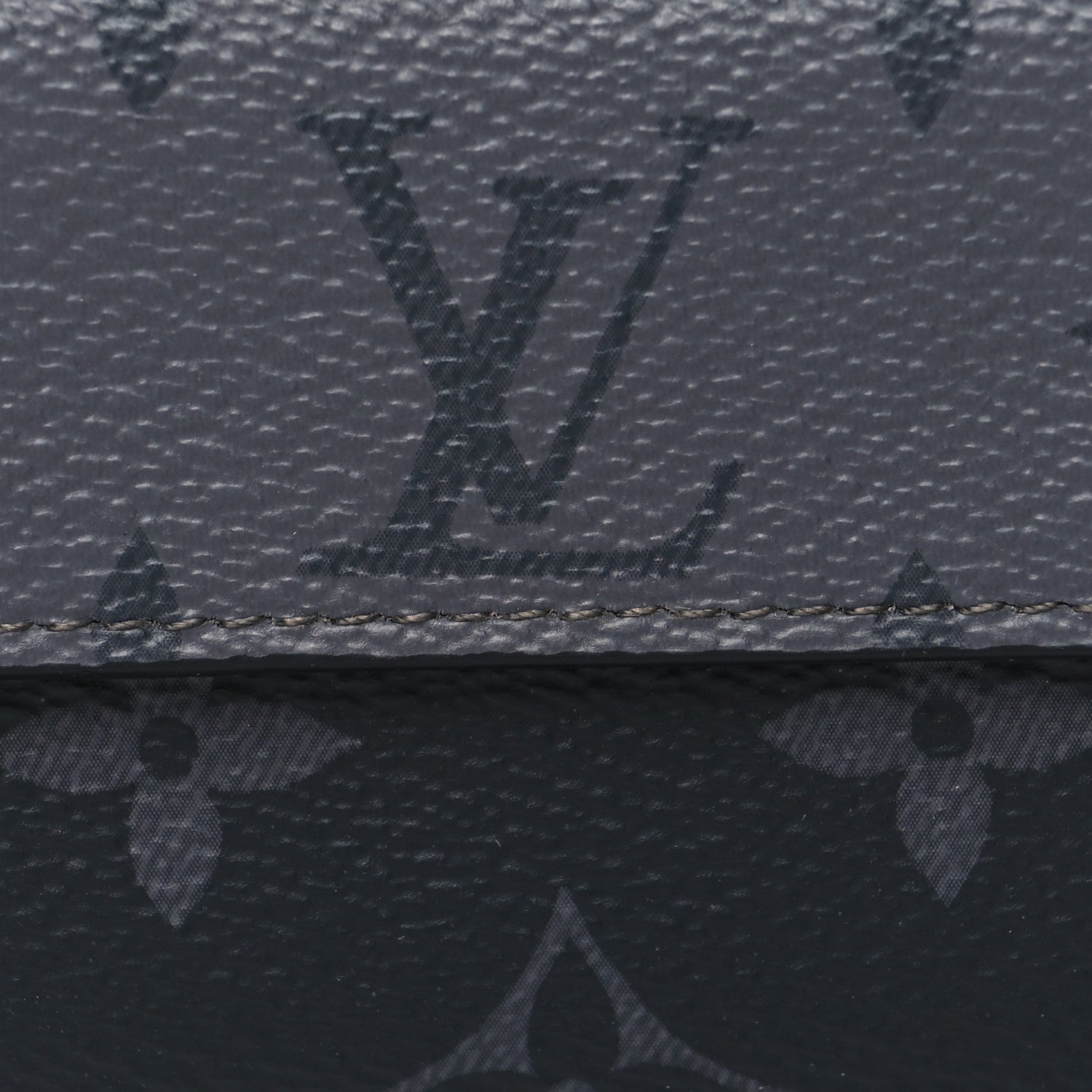 Louis Vuitton Reverse Monogram Eclipse Discovery Compact Wallet 8 of 9