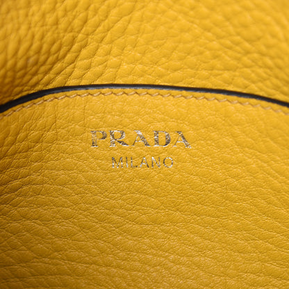 Prada Vitello Phenix Double Zip Crossbody Bag Soleil 6 of 9