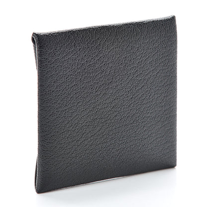 Hermes Chevre Mysore Bastia Coin Purse Black 3 of 8
