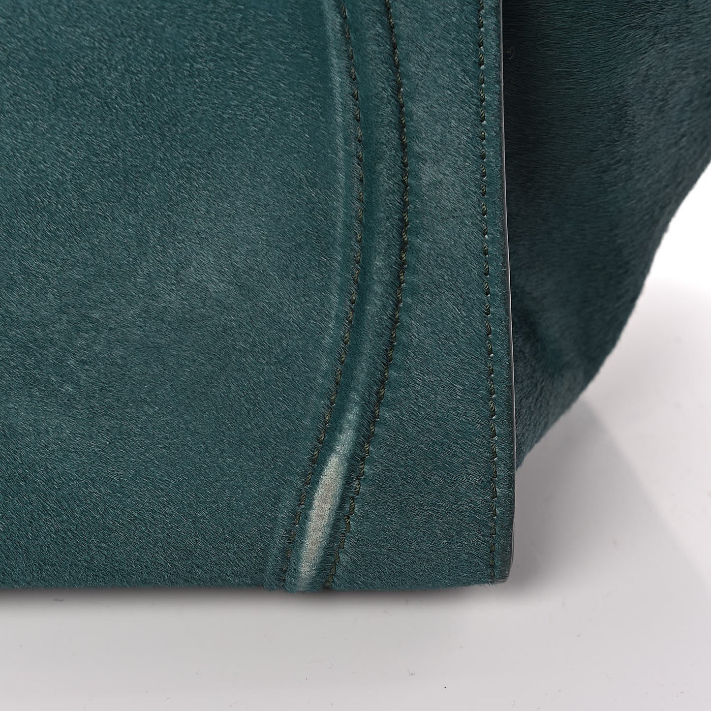 Pony Hair Small Phantom Luggage Jade