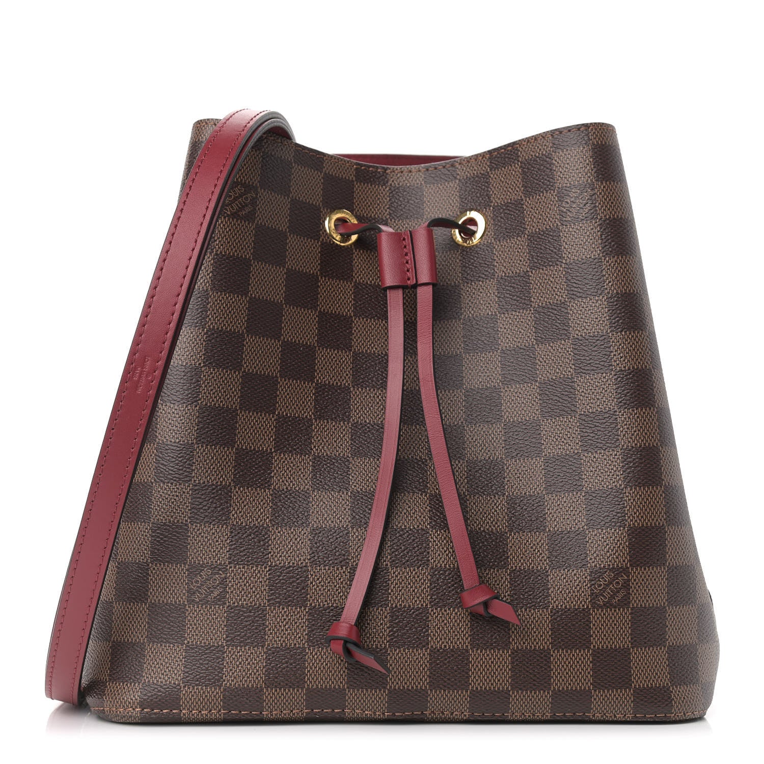 Louis Vuitton Damier Ebene Neonoe MM Cherry Berry 1 of 11