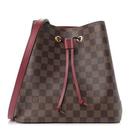 Louis Vuitton Damier Ebene Neonoe MM Cherry Berry 1 of 11