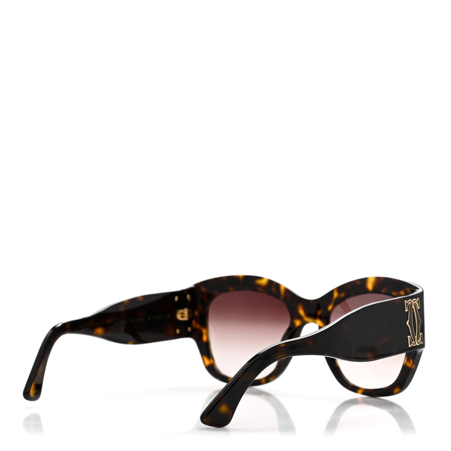 Cartier Acetate C De Cartier Sunglasses CT0304S Tortoise 4 of 8