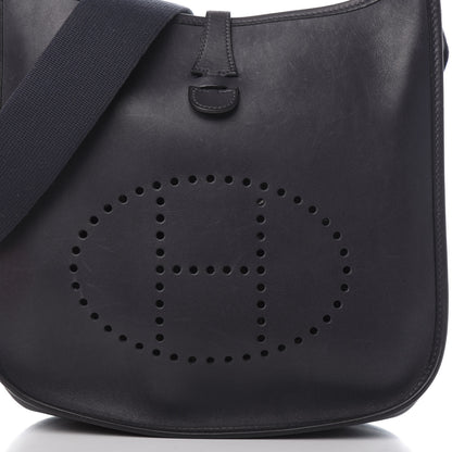 Hermes Barenia Evelyne II PM Bleu Indigo 10 of 10