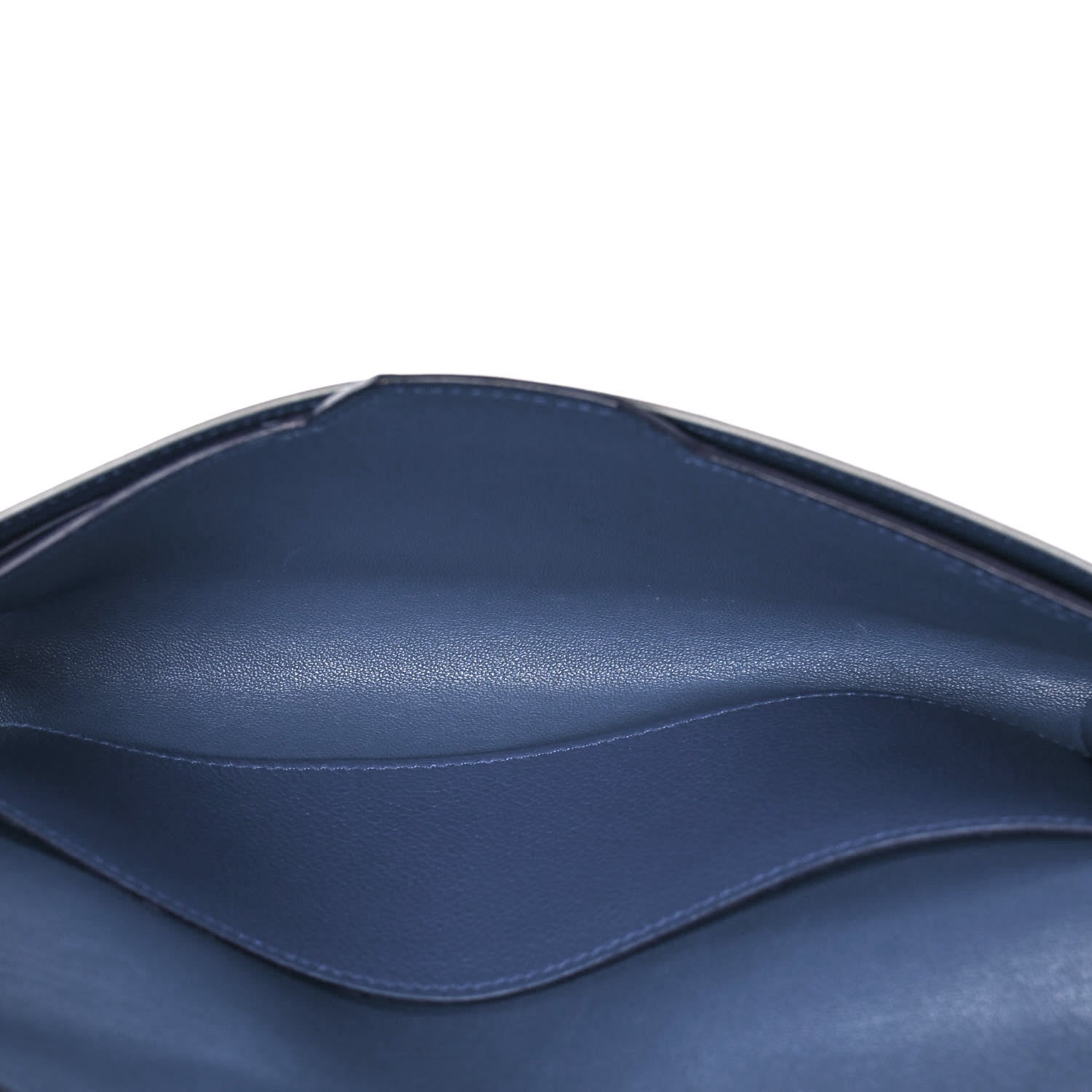 Hermes Evercolor Passant Long Wallet Bleu Brighton 6 of 9