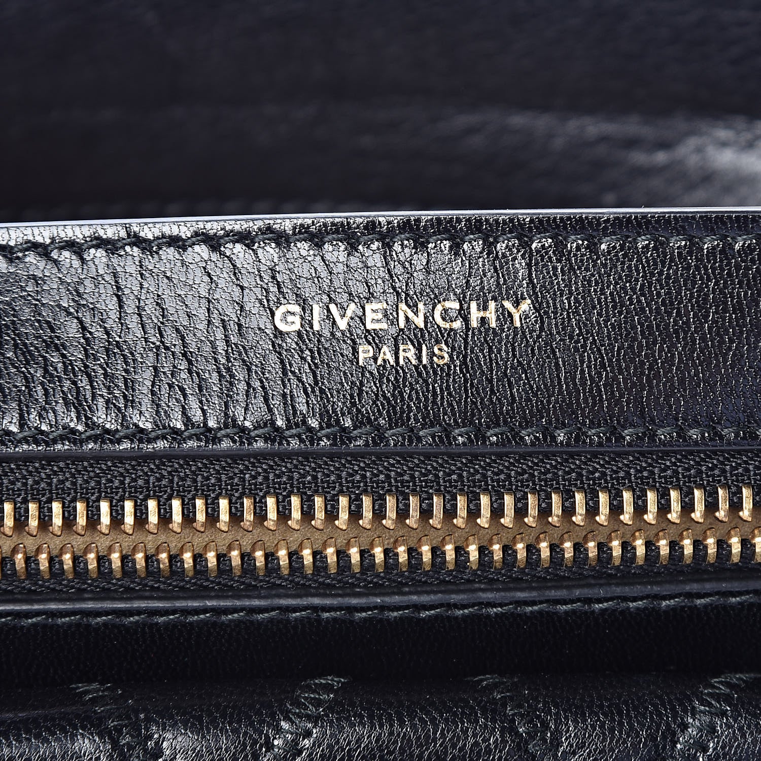 Givenchy Goatskin Diamond Quilted Pocket Crossbody Black 7 of 10
