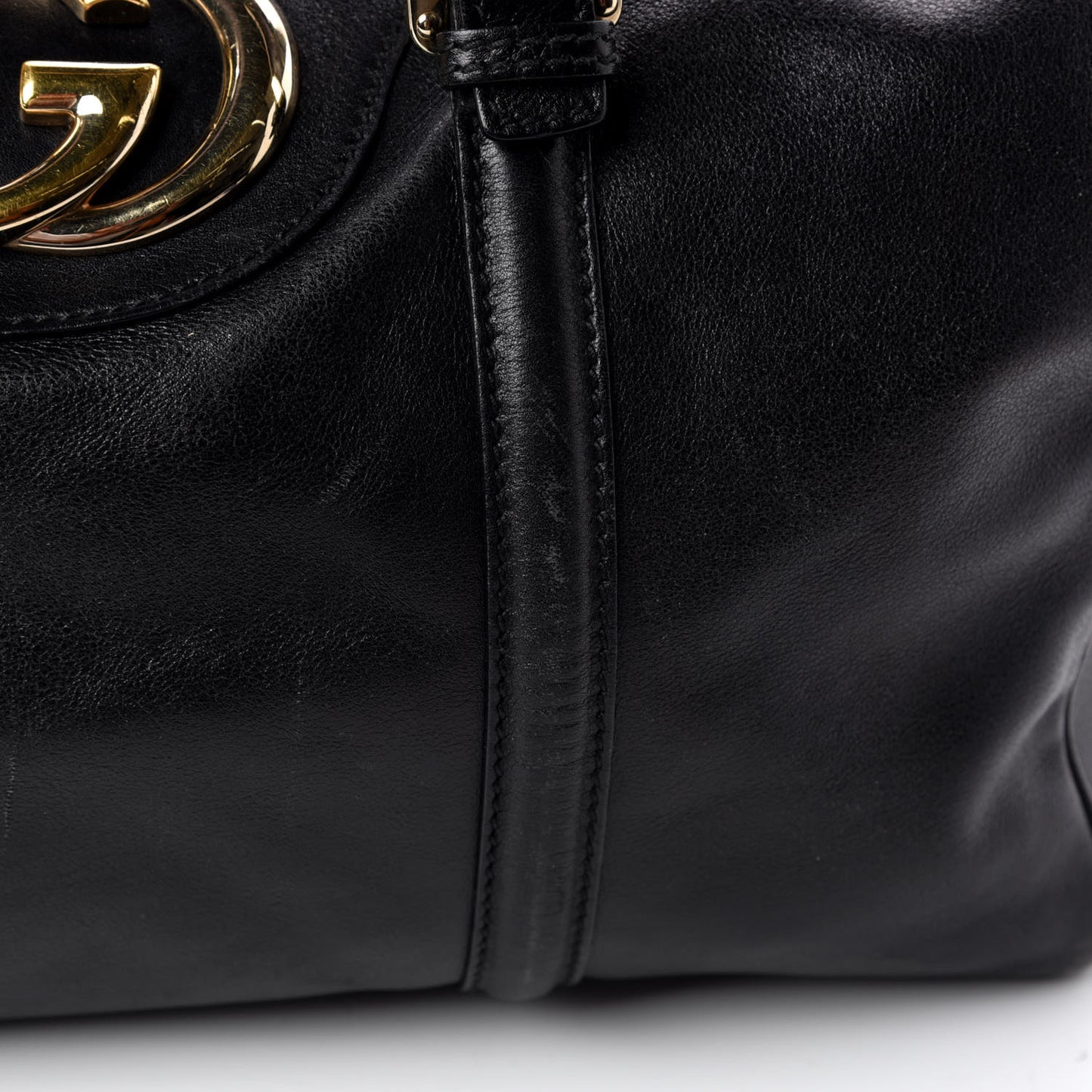 Calfskin Medium Britt Boston Black
