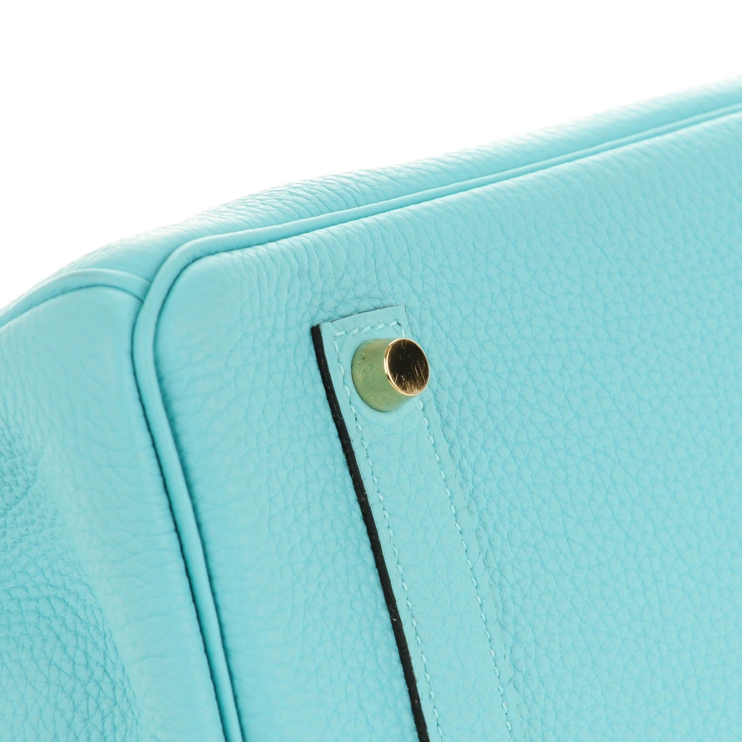 Hermes Togo Birkin 35 Bleu Atoll 15 of 23
