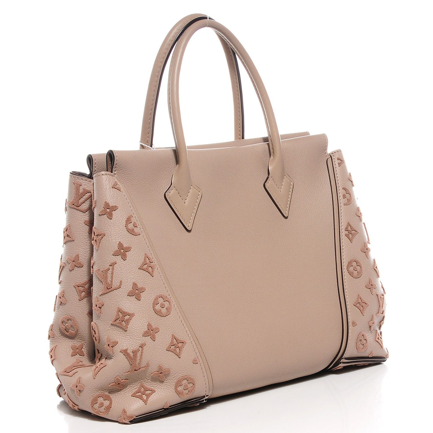 Veau Cachemire Tote W PM Galet