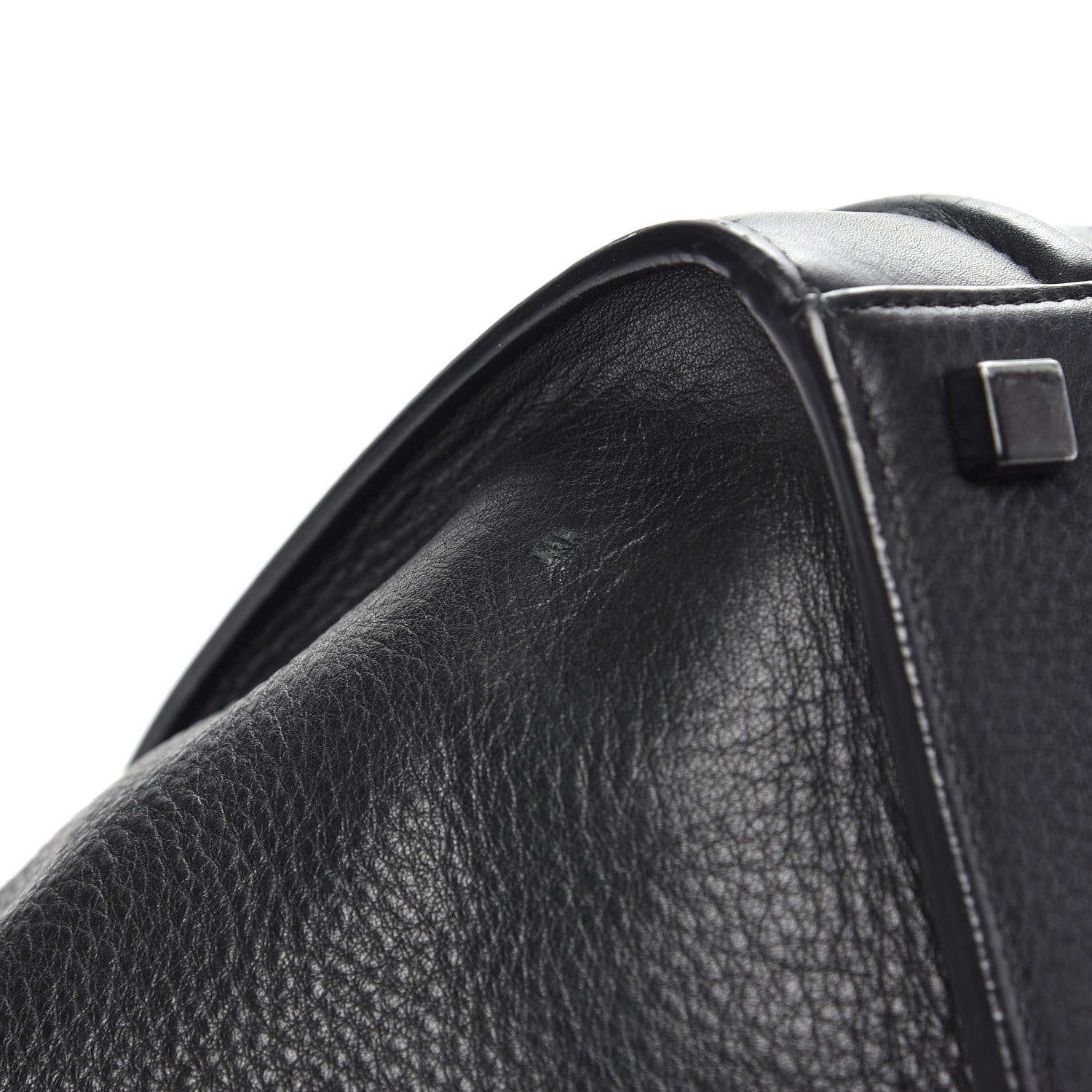 Celine Grained Calfskin Medium Phantom Luggage Black 10 of 19
