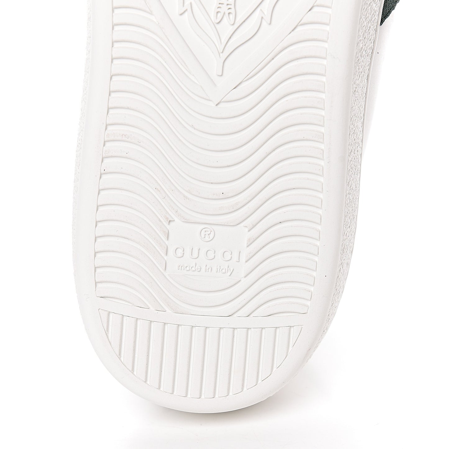Calfskin Web Studded Mens Arrow Ace Sneakers 12 White