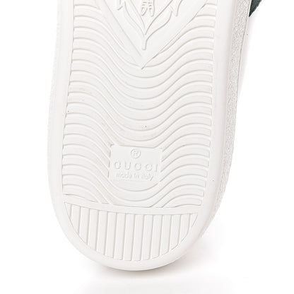 Gucci Calfskin Web Studded Mens Arrow Ace Sneakers 12 White 6 of 9