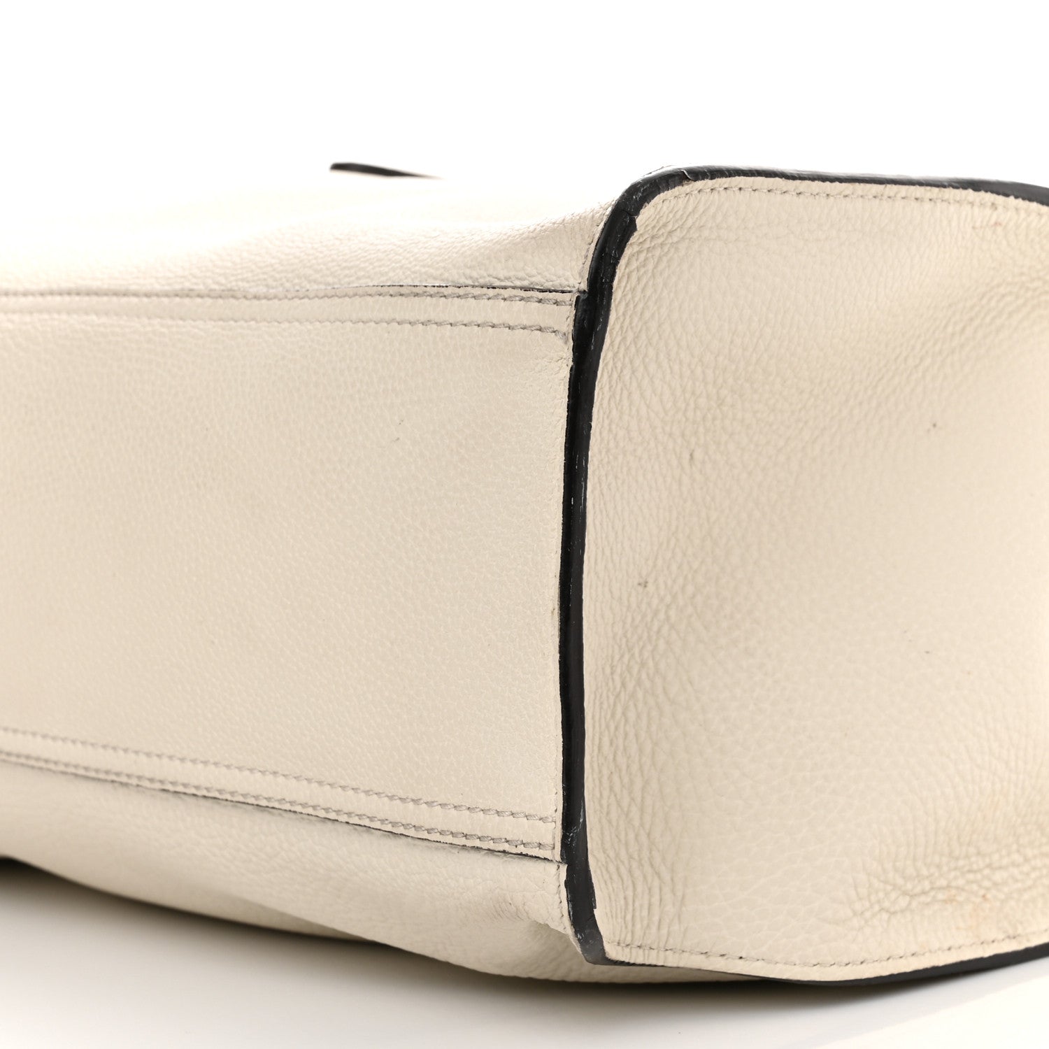 Gucci Soft Calfskin Medium Jackie Top Handle Bag Antique White 10 of 13