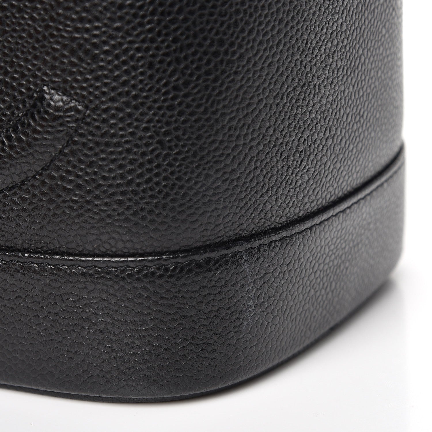 Chanel Caviar Cosmetic Vanity Bag Black 11 of 13