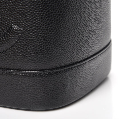 Chanel Caviar Cosmetic Vanity Bag Black 11 of 13