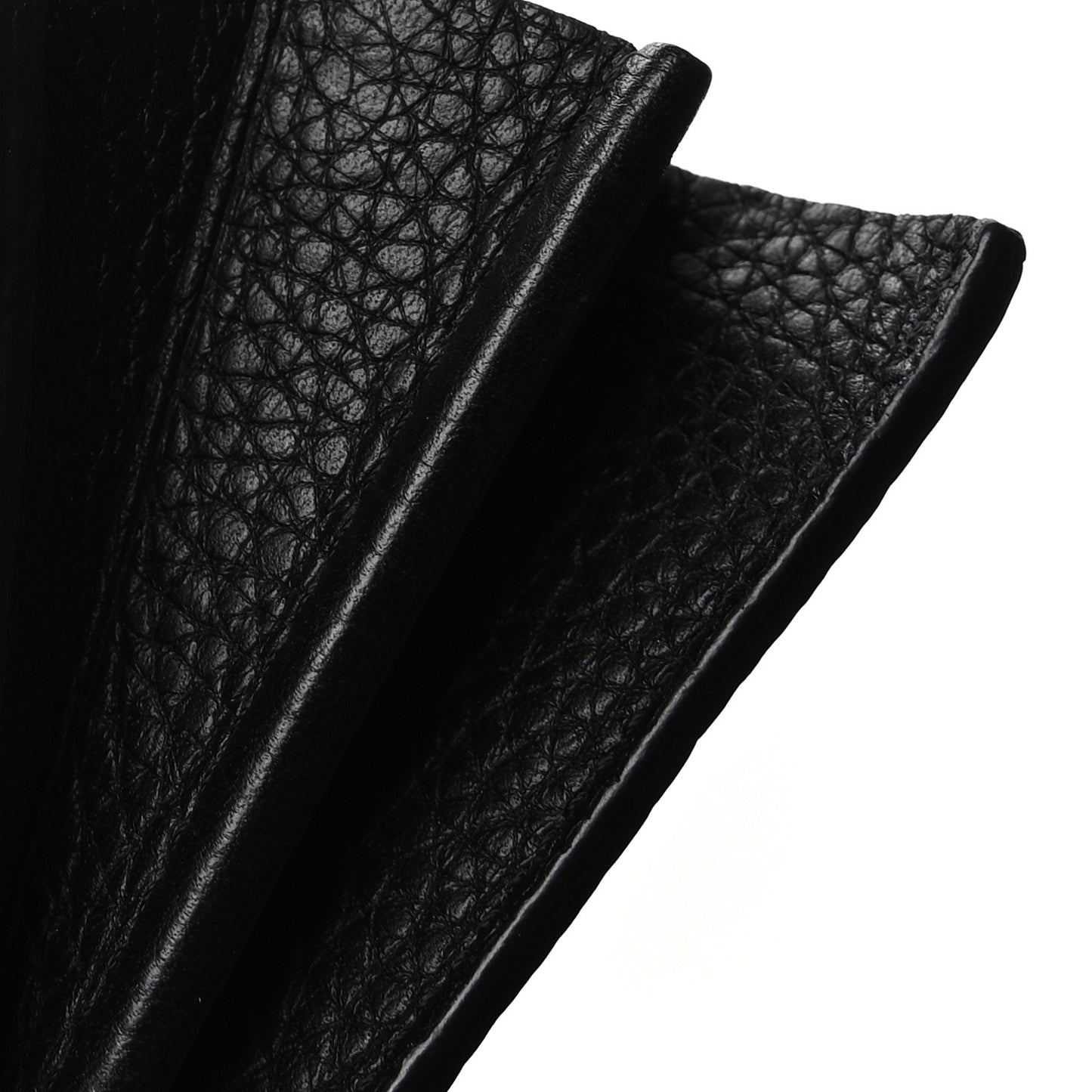 Taurillon Embellished Capucines Long Wallet Black