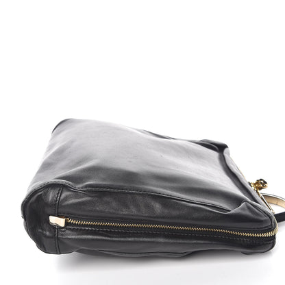 Chloe Lambskin Wristlet Clutch Black 14 of 15