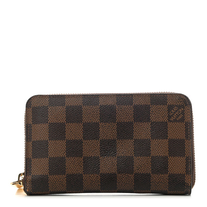 Louis Vuitton Damier Ebene Zippy Compact Wallet 1 of 8