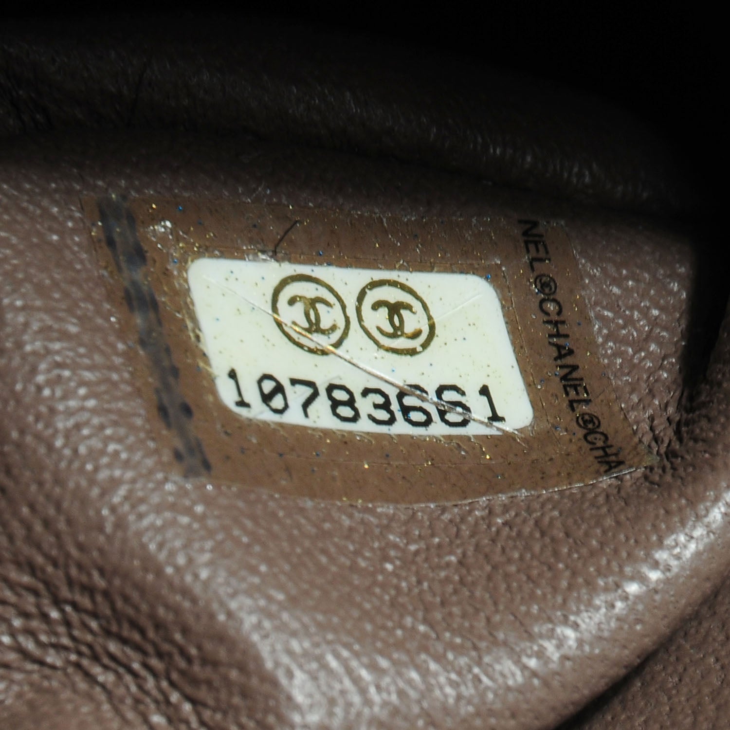 Chanel Caviar East West Flap Bag Taupe 8 of 8